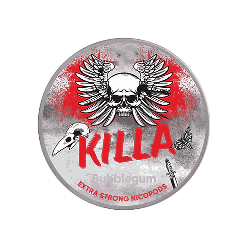 Killa Nicotine Pouches Bubblegum- 16mg