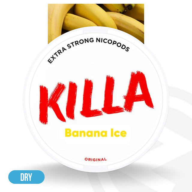 Killa Nicotine Pouches Banana Ice - 16mg