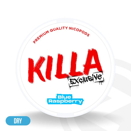 Killa Nicotine Pouches Blue Raspberry - 16mg
