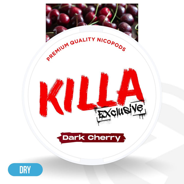 Killa Nicotine Pouches Dark Cherry - 16mg