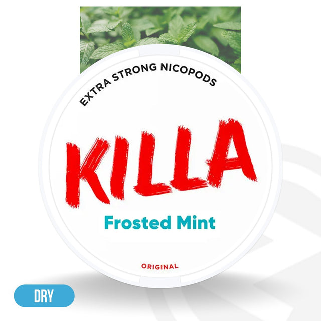 Killa Nicotine Pouches Frosted Mint - 16mg