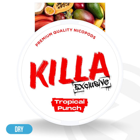 Killa Nicotine Pouches Tropical Punch - 16mg