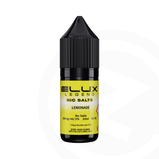 Elux Legend Nic Salt Lemonade - 10ml