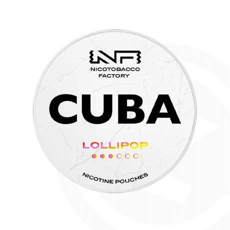 Cuba White Line Nicotine Pouches - 10.4mg - Lollipop