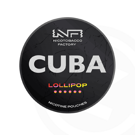 Cuba Black Line Nicotine Pouches - 43mg - Lollipop