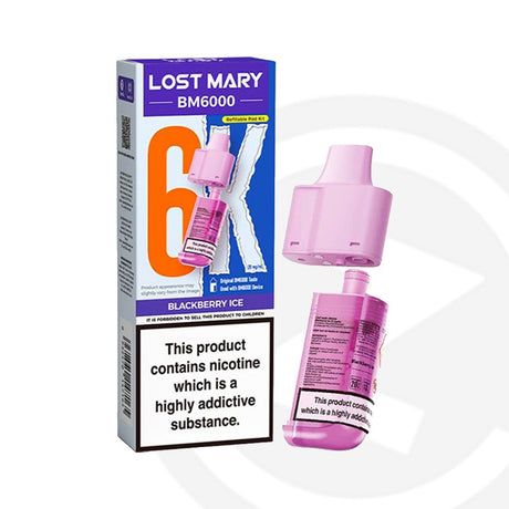 Lost Mary BM6000 Refill - Blackberry Ice