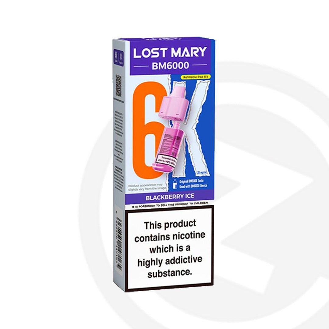 Lost Mary BM6000 Refill - Blackberry Ice