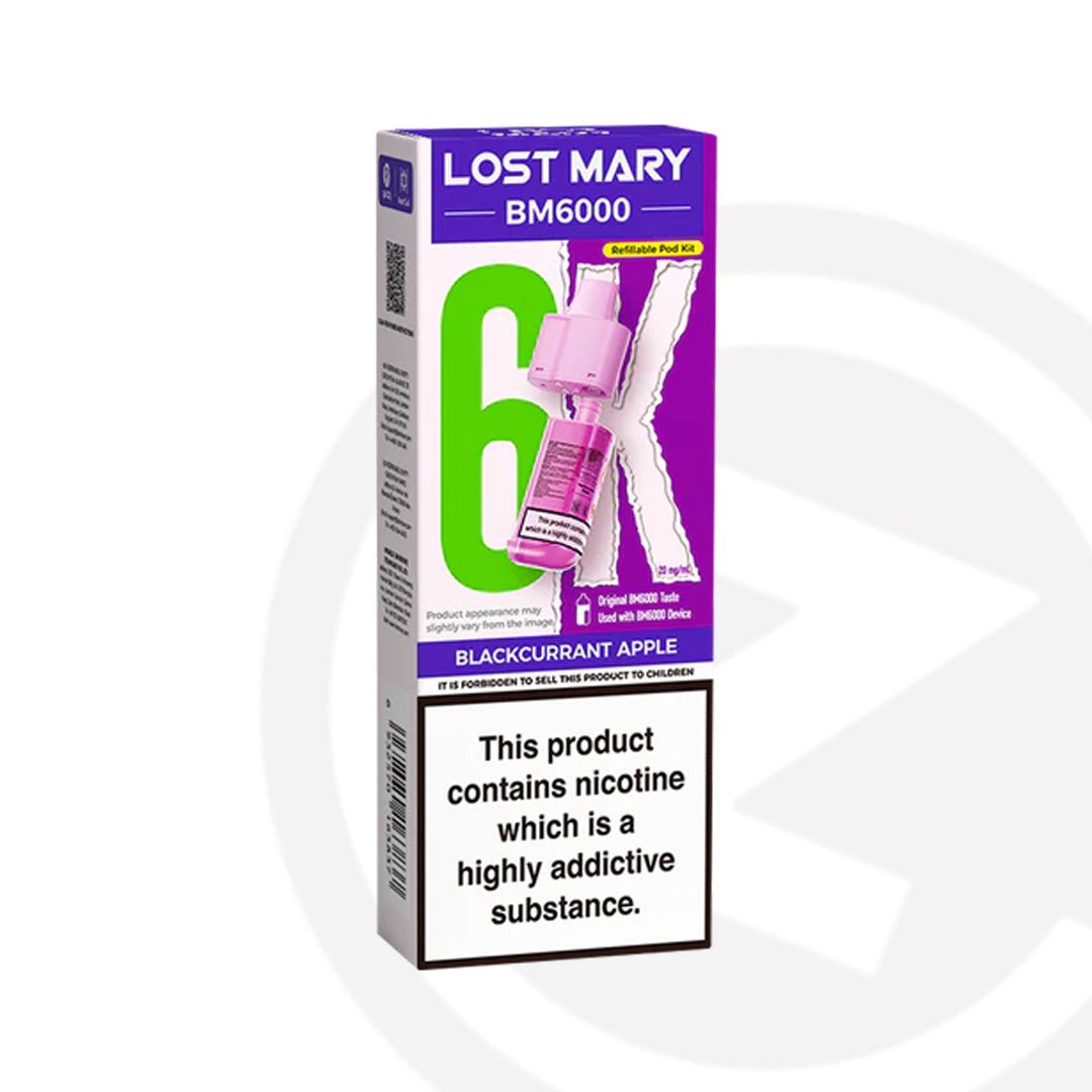 Lost Mary BM6000 Refill - Blackcurrant Apple