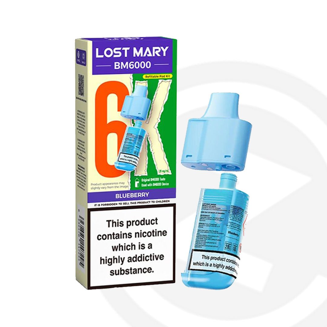 Lost Mary BM6000 Refill - Blueberry