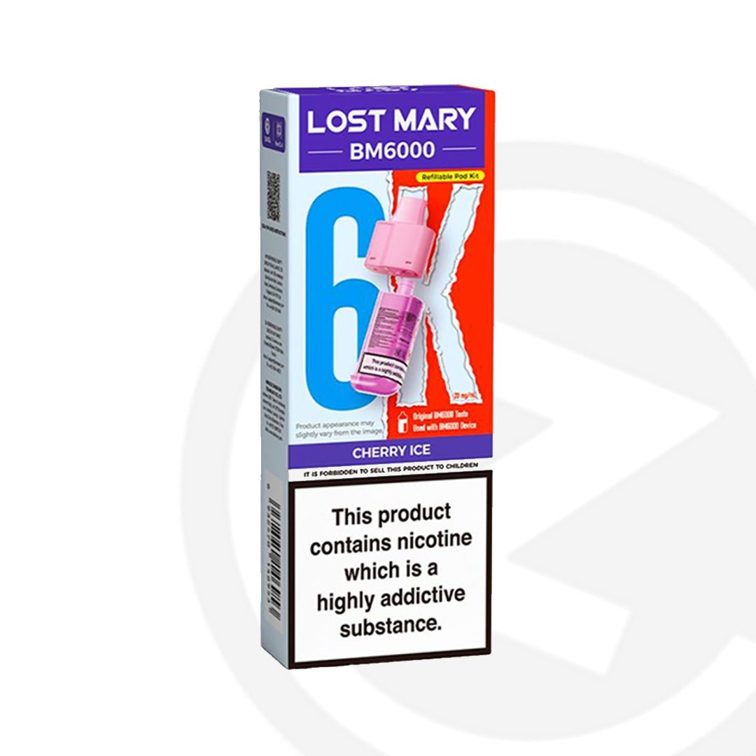 Lost Mary BM6000 Refill - Cherry Ice