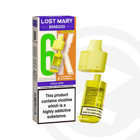 Lost Mary BM6000 Refill - Cola Lime
