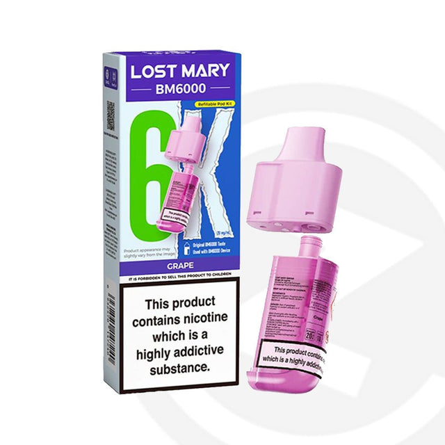 Lost Mary BM6000 Refill - Grape
