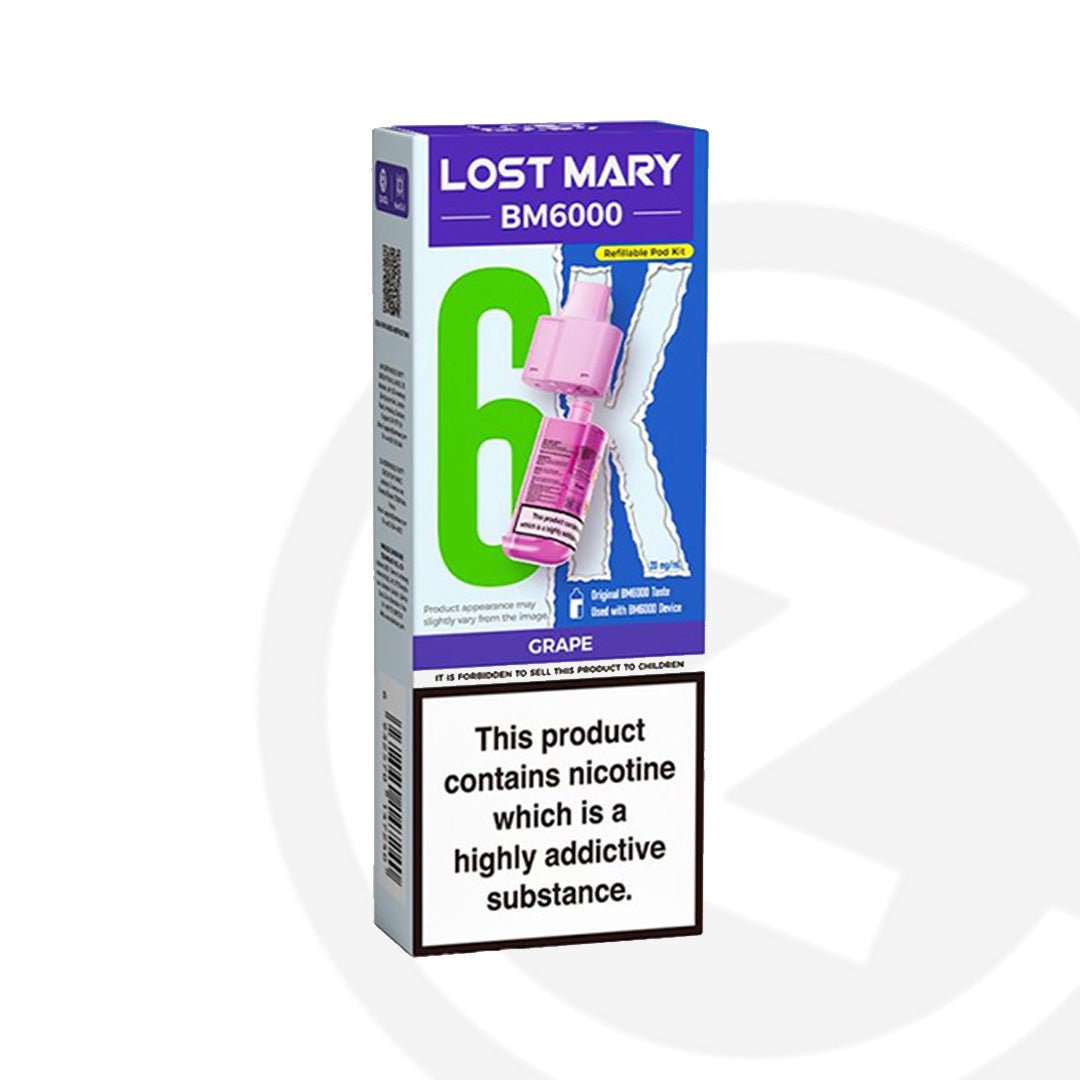 Lost Mary BM6000 Refill - Grape
