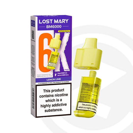 Lost Mary BM6000 Refill - Lemon Lime