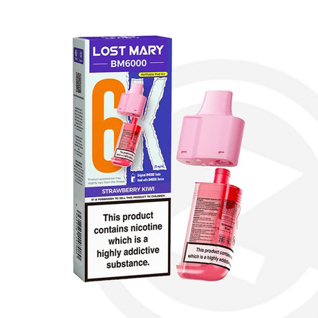 Lost Mary BM6000 Refill - Strawberry Kiwi
