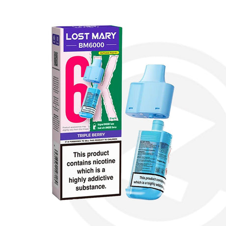 Lost Mary BM6000 Refill - Triple Berry