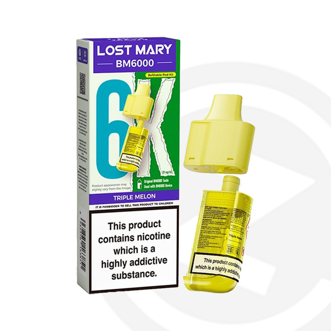Lost Mary BM6000 Refill - Triple Melon