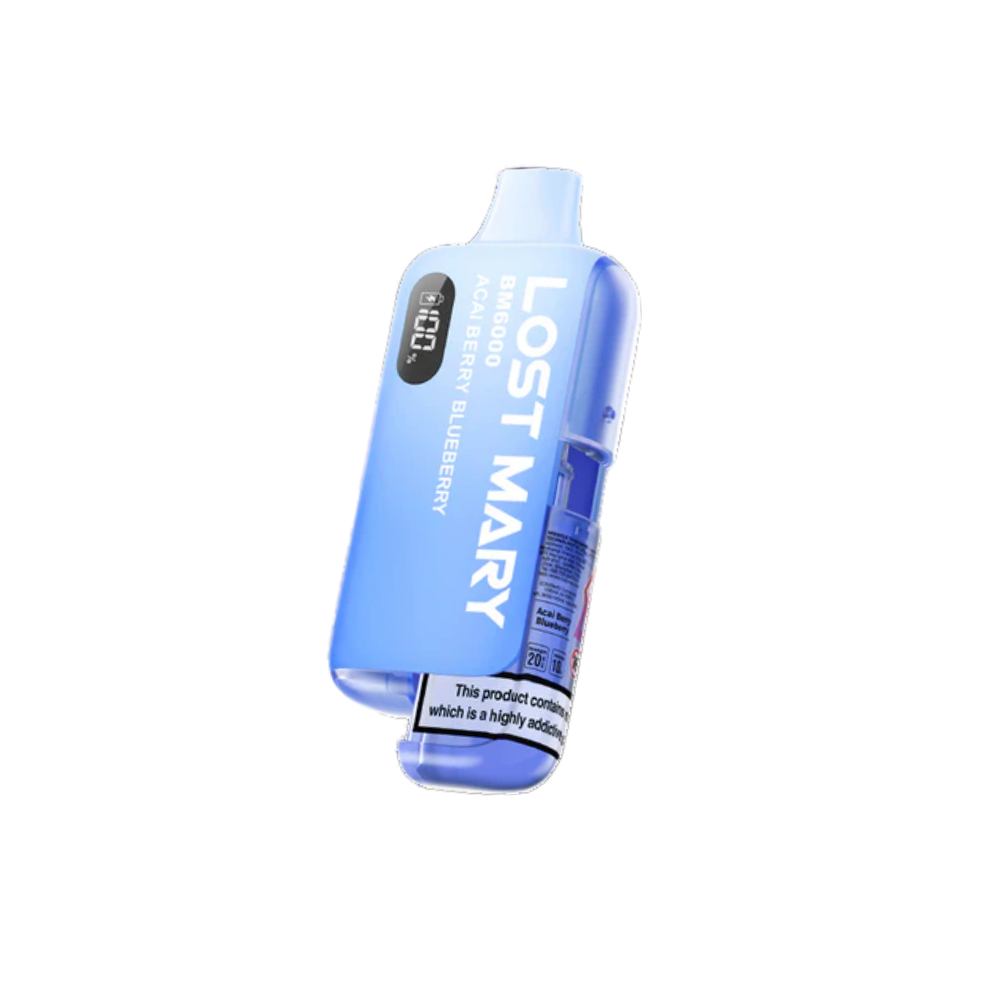 Lost Mary BM6000 Refillable Pod Kit - Acai Berry Blueberry