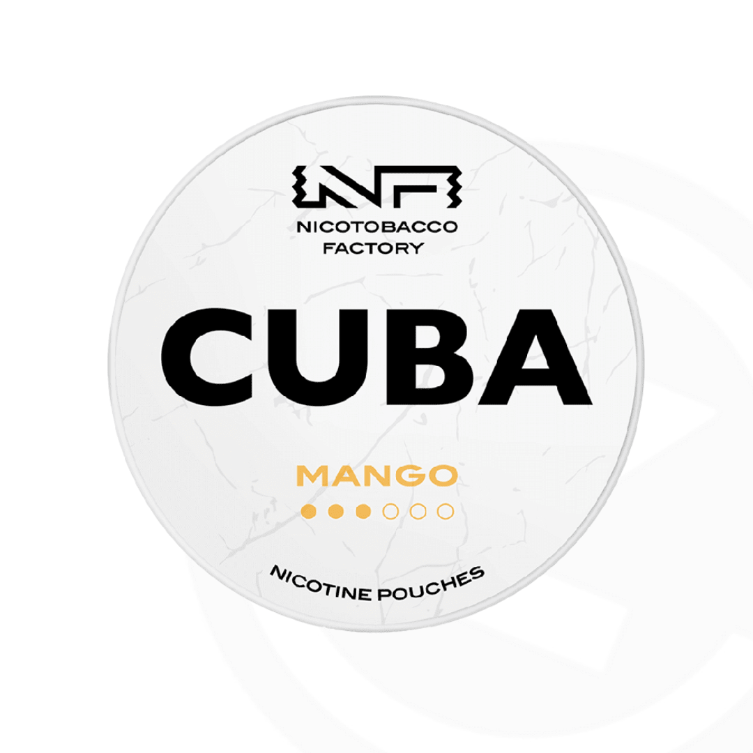 Cuba White Line Nicotine Pouches - 10.4mg - Mango