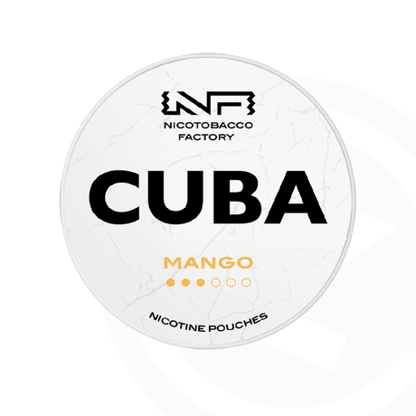 Cuba White Line Nicotine Pouches - 10.4mg - Mango