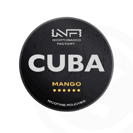 Cuba Black Line Nicotine Pouches - 43mg - Mango