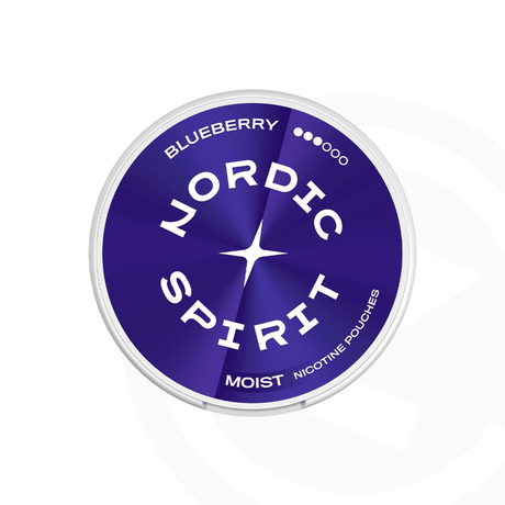Nordic Spirit Nicotine Pouches Moist Blueberry