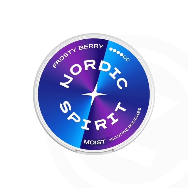 Nordic Spirit Nicotine Pouches Moist Frosty Berry