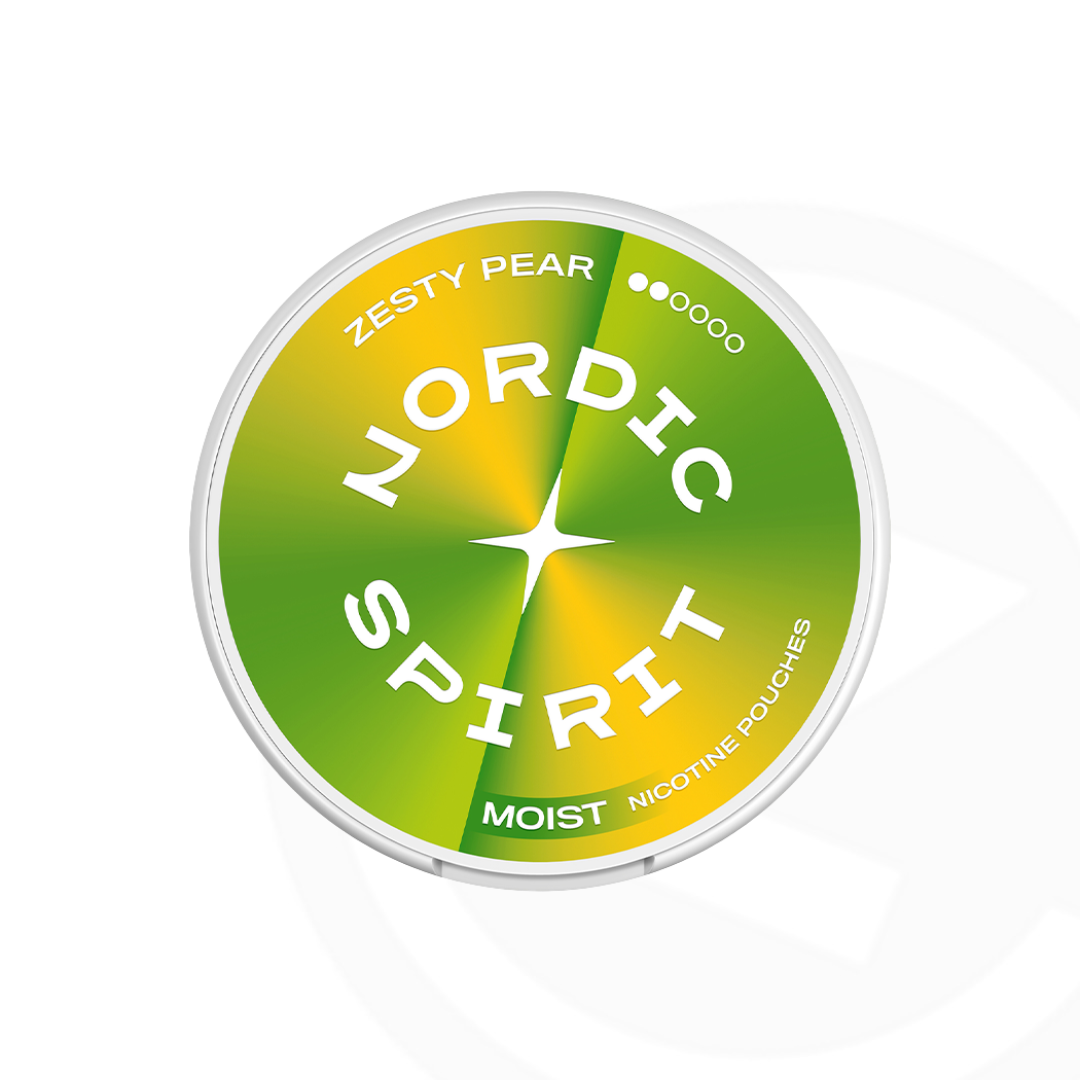 Nordic Spirit Nicotine Pouches Moist Zesty Pear