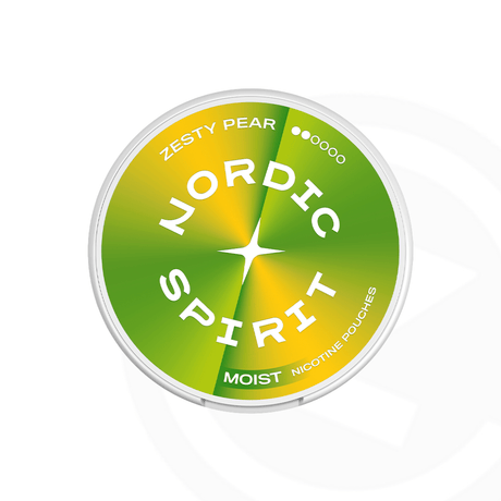 Nordic Spirit Nicotine Pouches Moist Zesty Pear