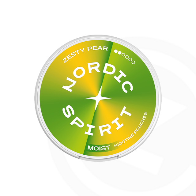 Nordic Spirit Nicotine Pouches Moist Zesty Pear