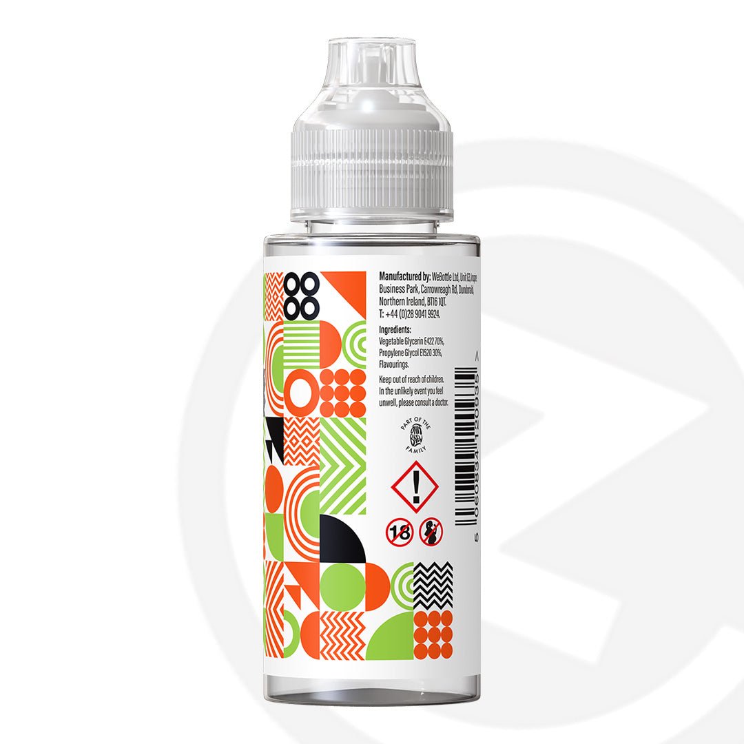 Nostalgia Orange & Lime Sour Worms - 100ml