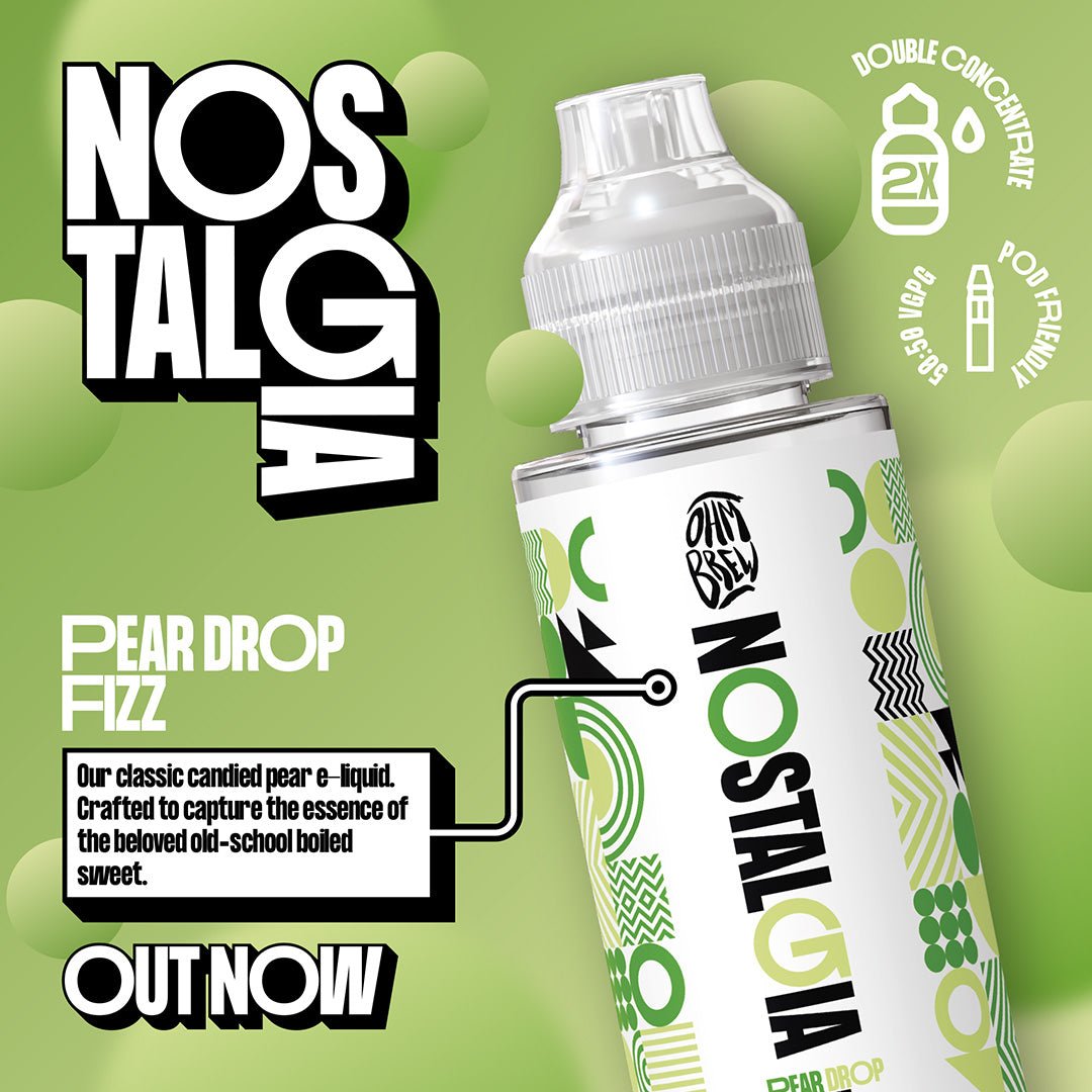 Nostalgia Pear Drop Fizz - 100ml