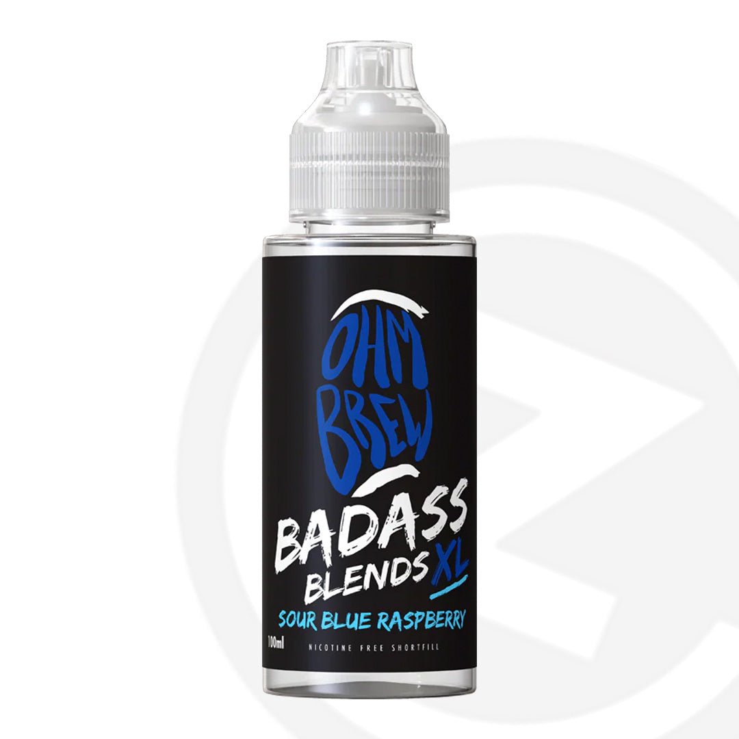 Badass Blends XL Sour Blue Raspberry 100ml - 0mg