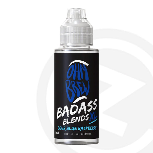 Badass Blends XL Sour Blue Raspberry 100ml - 0mg