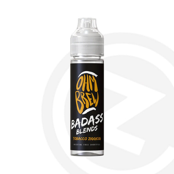 Ohm Brew Badass Blends Tobacco Ziggicig - 50ml Ohm Brew Badass Blends Tobacco Ziggicig - 50ml