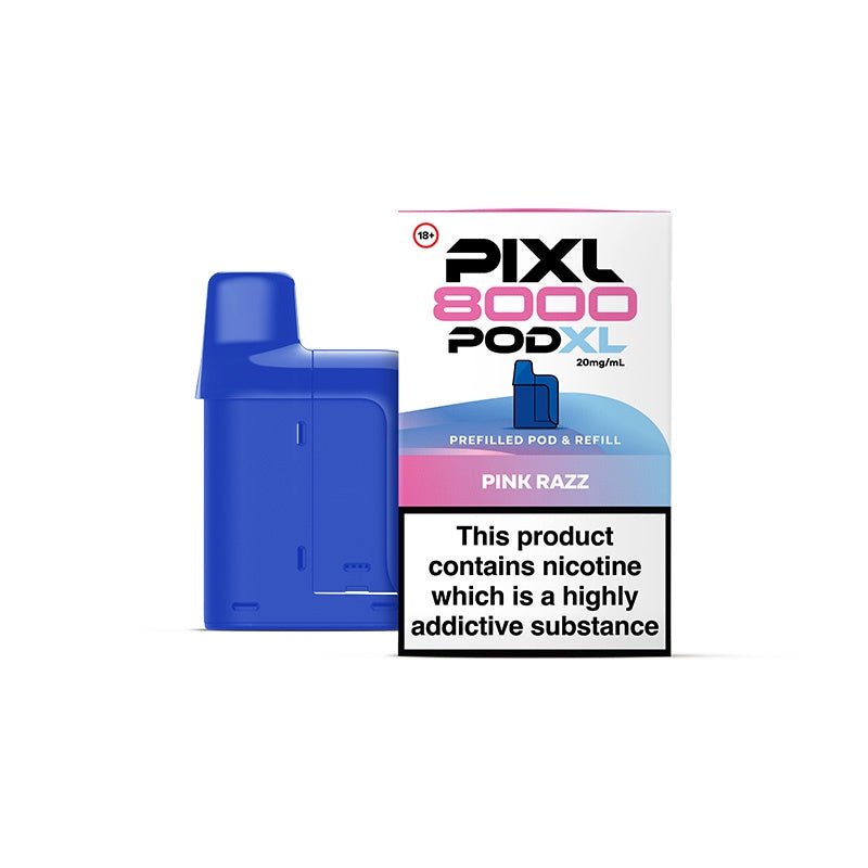 PIXL 8000 Prefilled Pod - Pink Razz - 20mg