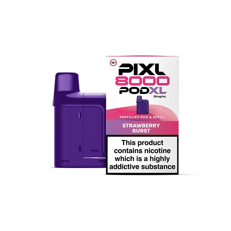 PIXL 8000 Prefilled Pod - Strawberry Burst - 20mg