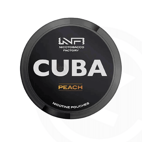 Cuba Black Line Nicotine Pouches - 43mg - Peach
