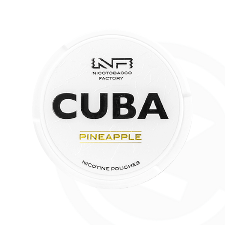 Cuba White Line Nicotine Pouches - 10.4mg - Pineapple