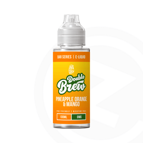 Double Brew Bar Series XL Pineapple Orange Mango - 100ml