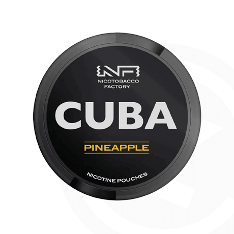 Cuba Black Line Nicotine Pouches - 43mg - Pineapple