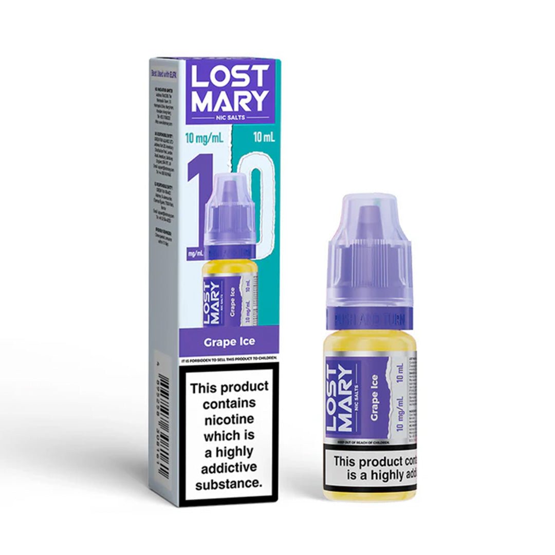 Lost Mary Nic Salt Grape Ice - 10ml