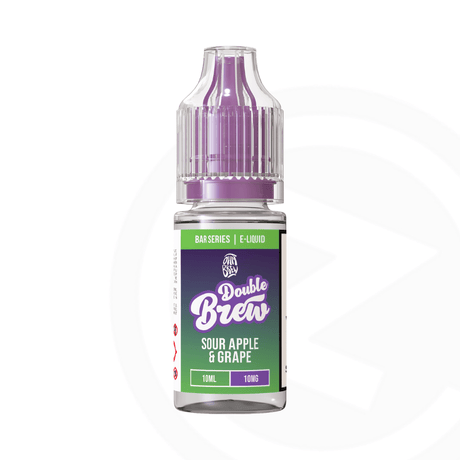 Double Brew Bar Series Sour Apple Grape - 10ml