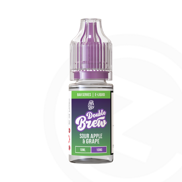 Double Brew Bar Series Sour Apple Grape - 10ml