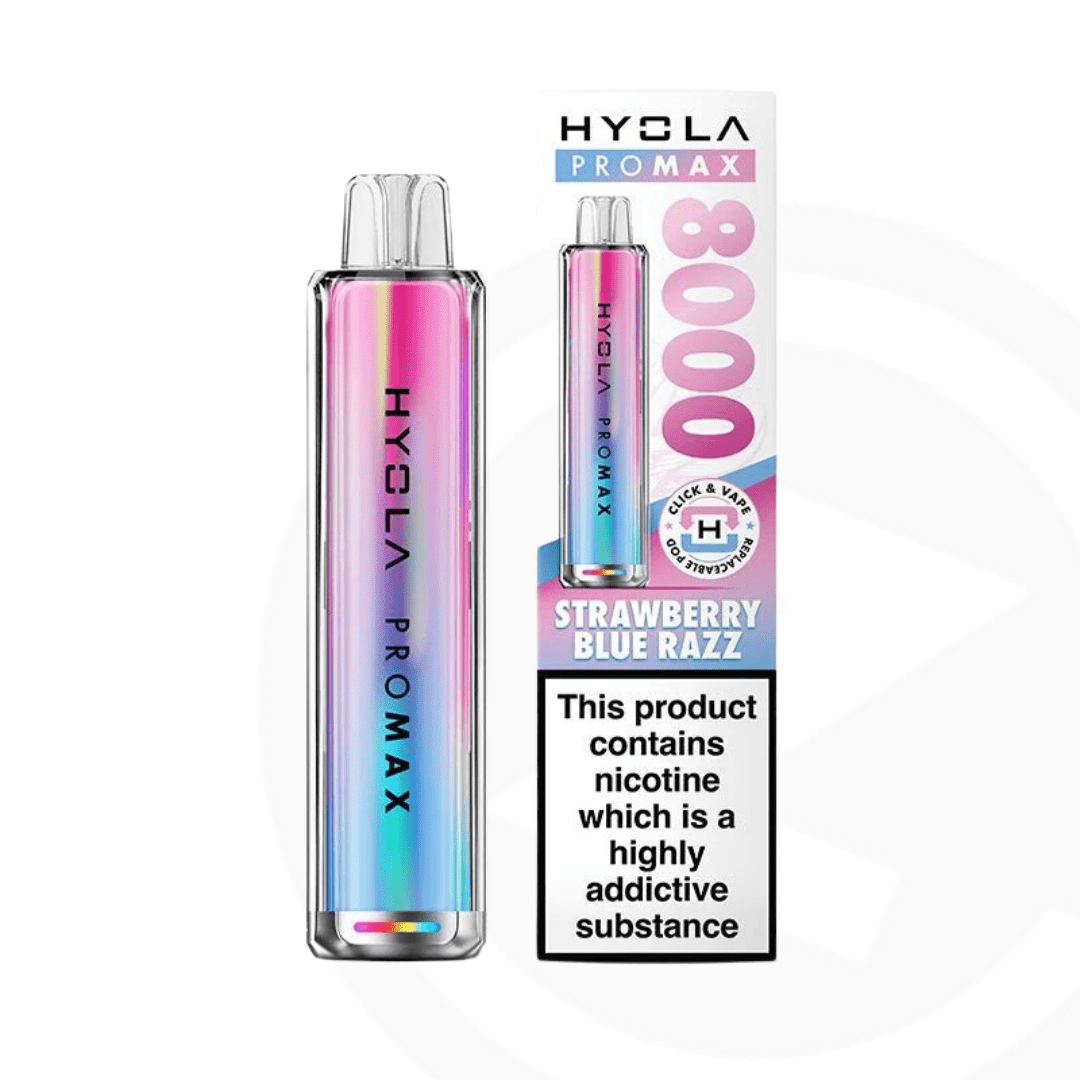 Hyola Pro Max 8000 Kit - Strawberry Blue Razz - 20mg