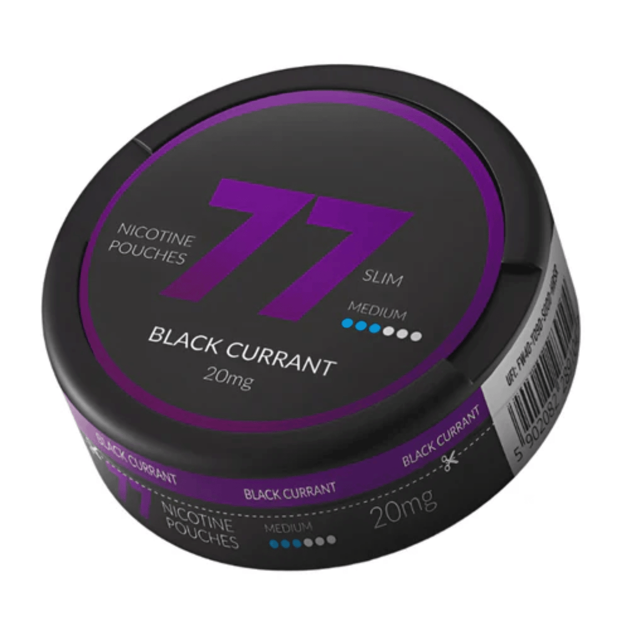 Nicotine Pouches Blackcurrant By 77 - 20mg