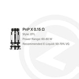 Voopoo Pnp X Replacement Coil