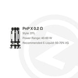 Voopoo Pnp X Replacement Coil