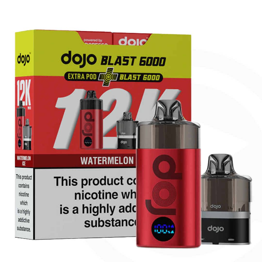 Dojo Blast 6000 Prefilled Kit - 10mg (12k Bundle) - Watermelon Ice
