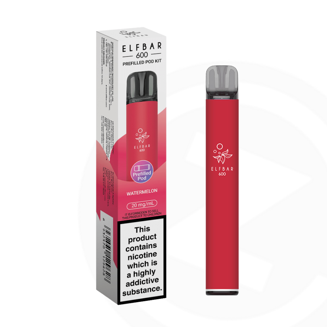 Elf Bar 600 Prefilled Pod Kit - Watermelon